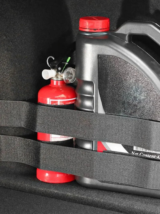 Car Trunk Storage Fixed Belt Nylon Fire Extinguisher Storage