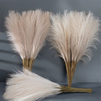 Fluffy Pampas Grass Boho Decor Flower Fake Plant Reed