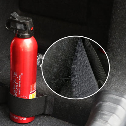 Car Trunk Storage Fixed Belt Nylon Fire Extinguisher Storage